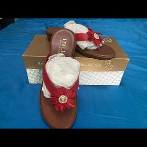 Brand new Italian shoemaker sandal